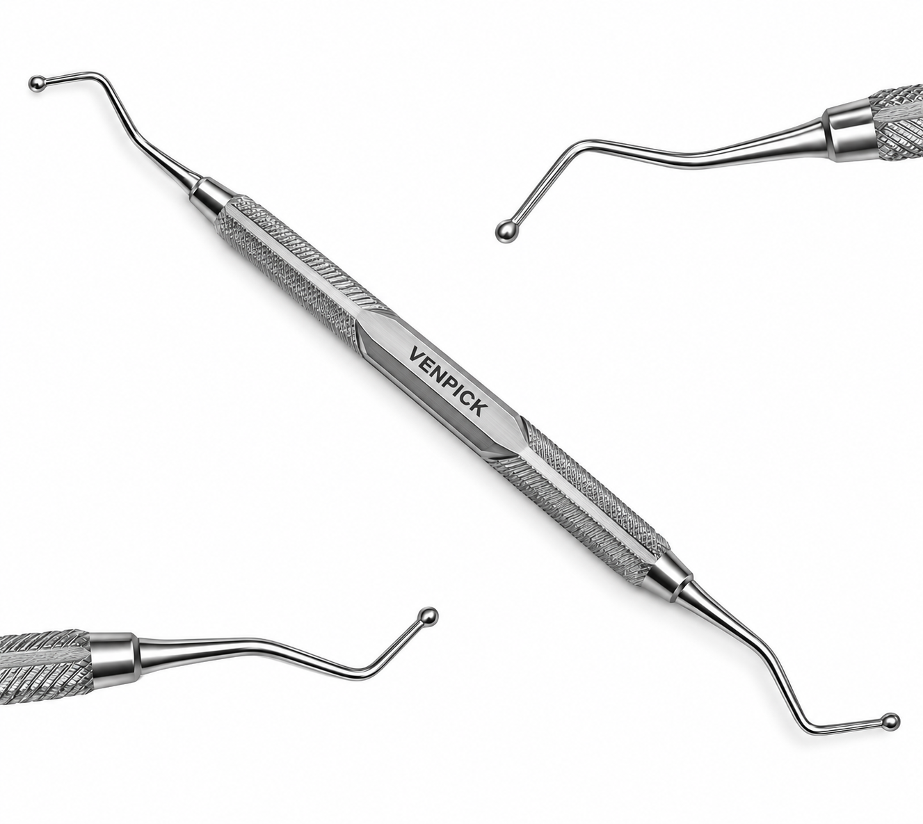 Dental Ball Burnisher Composite Amalgam Plastic Filling Restorative